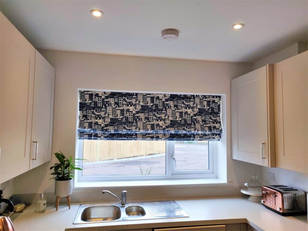 Motorised Roman Blinds