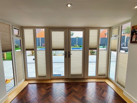 patio door blinds, perfect fit blinds, window blinds insulation, Southampton