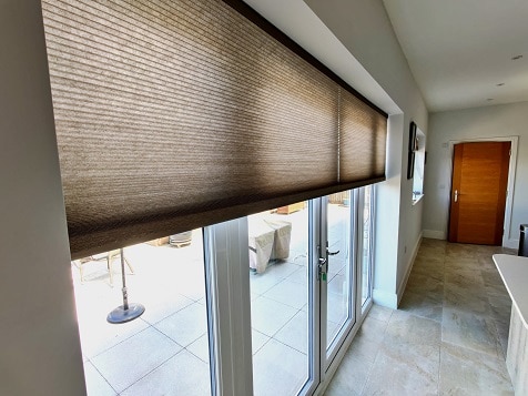 pleated motorised blind insulation, Winchester