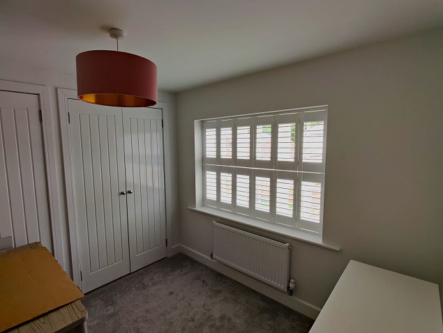 tier on tier plantation shutter south coast, hampshire custom shutters, window shutters, blinds and shutters